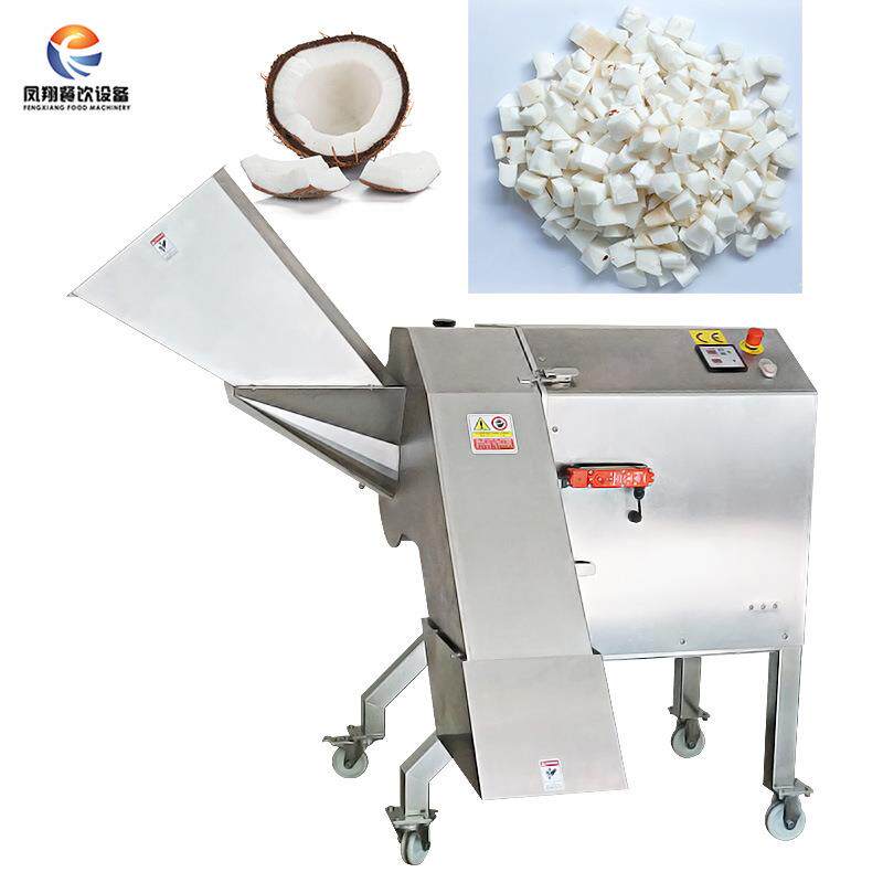 工厂直营大型椰子切丁机菠萝凤梨切大丁机尺寸可调