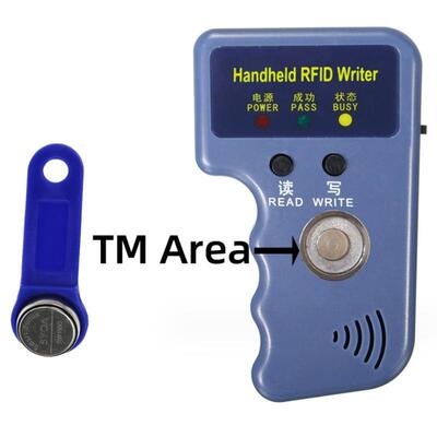 TM卡读写器RW1990手柄卡复制机门禁读卡器5200 T5577 ID拷贝器