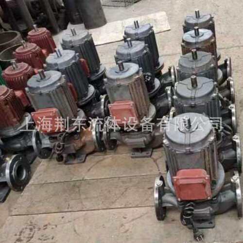 立式单级离心泵ISG管道泵220V电压增压泵无泄漏管道离心泵25-12
