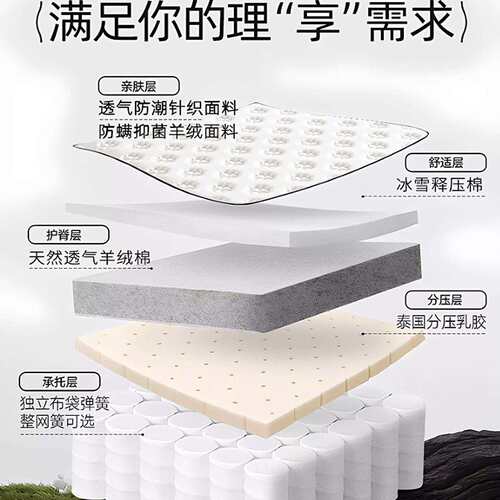 弹簧床垫硬垫天然椰棕150×200家庭用卧室用护腰神器1.2m租房专用