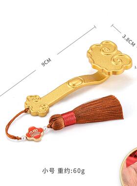 高档客铜掌柜如意摆件黄铜吉祥如意手把件乔新居结婚迁礼品家居厅