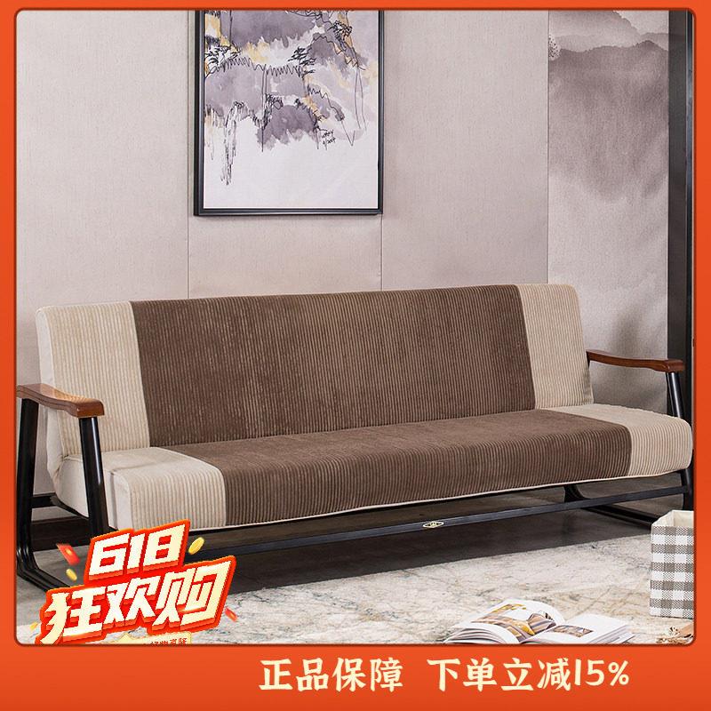 北京天坛家具两用折叠沙发现代简约客厅多功能布艺沙发床