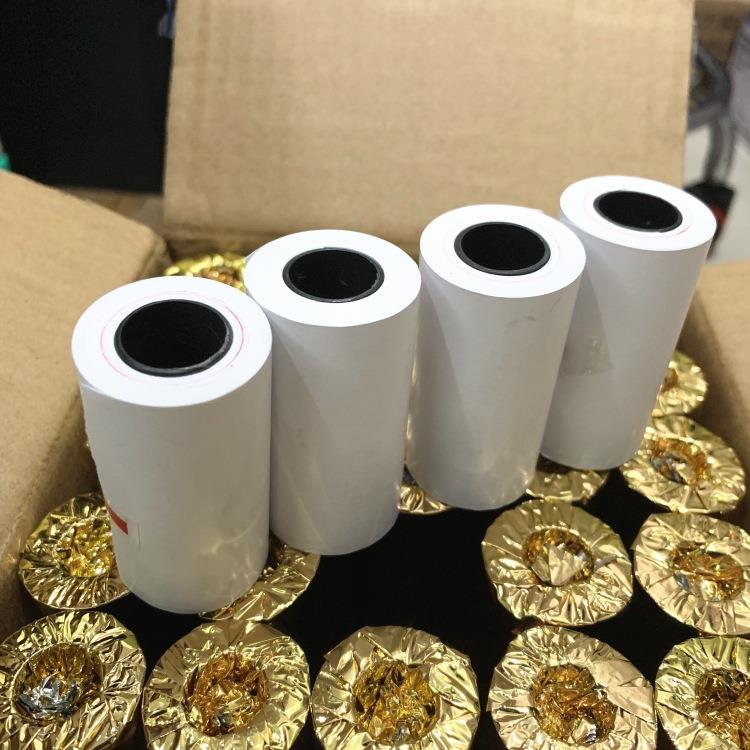 100卷价卷式超市用打印纸热敏纸收银纸57x30mm小票纸小卷标签纸
