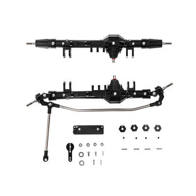 Axial RR10 90048 90053升级铝合金CNC车桥 前后车桥总成套装正传