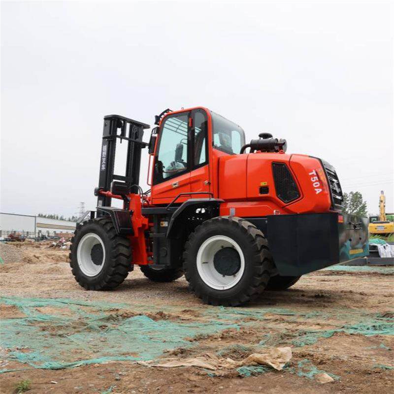 荣通供应柴油动力内燃搬运起重车 多功能装卸搬运堆高越野叉车