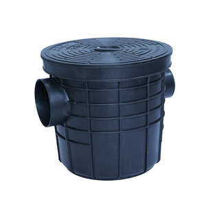 圆形油污隔离450水封井批发地埋式排污水隔油井改造pe塑料隔油池