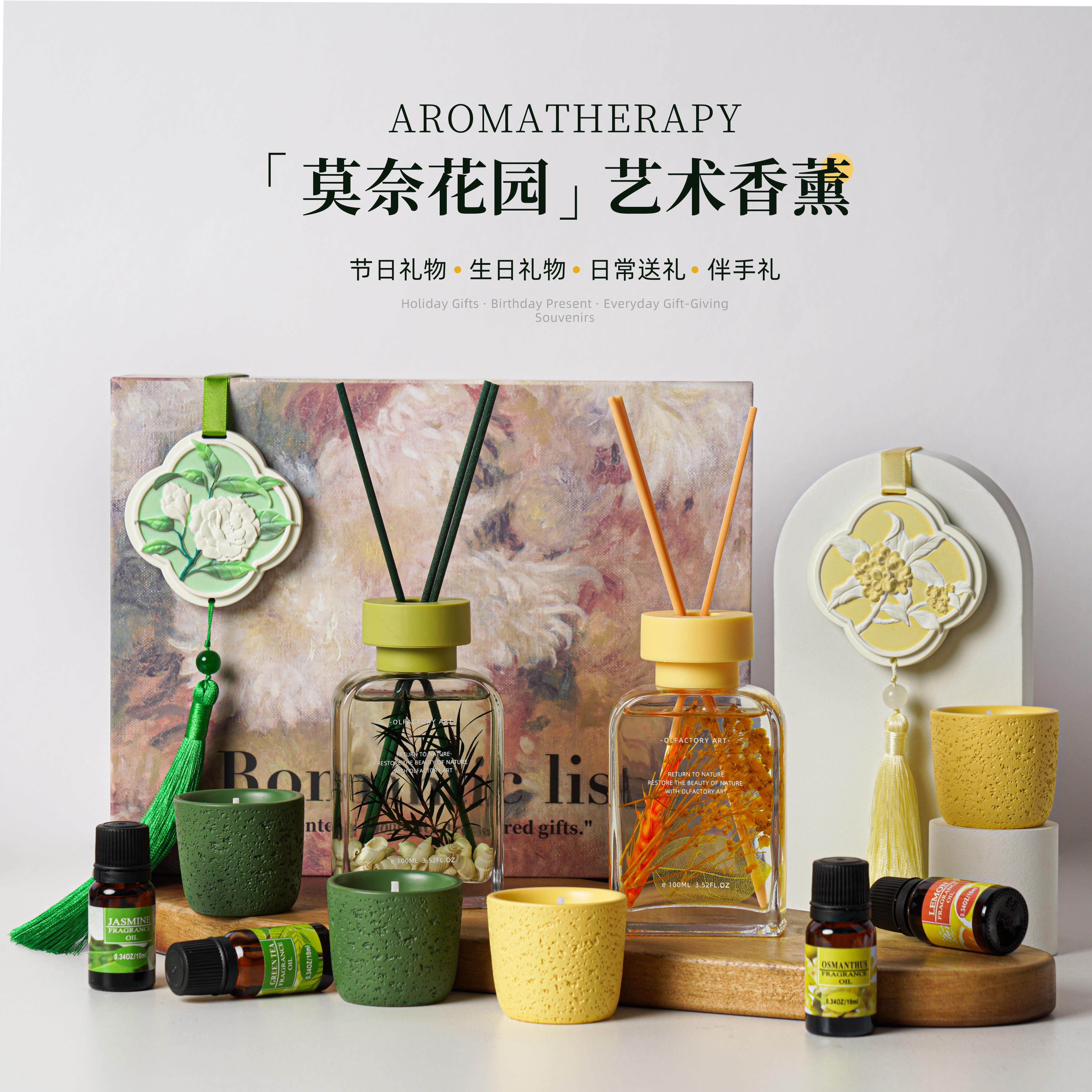 生日礼物女生实用送闺蜜女朋友老婆女士小众高级感的香薰蜡烛礼盒