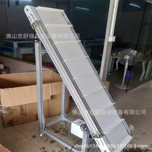 小型爬坡流水定制VC皮线带降输送机可升ZVP上料爬坡线P不锈钢传送