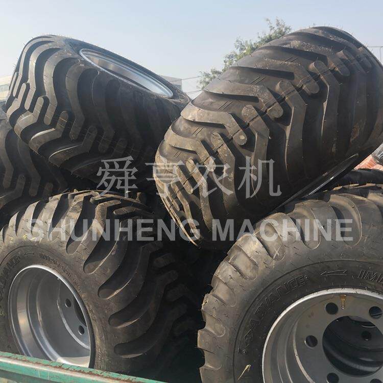农用林用地拖拉机挂车防陷防滑沙漠区宽胎前进牌农用拖车轮胎