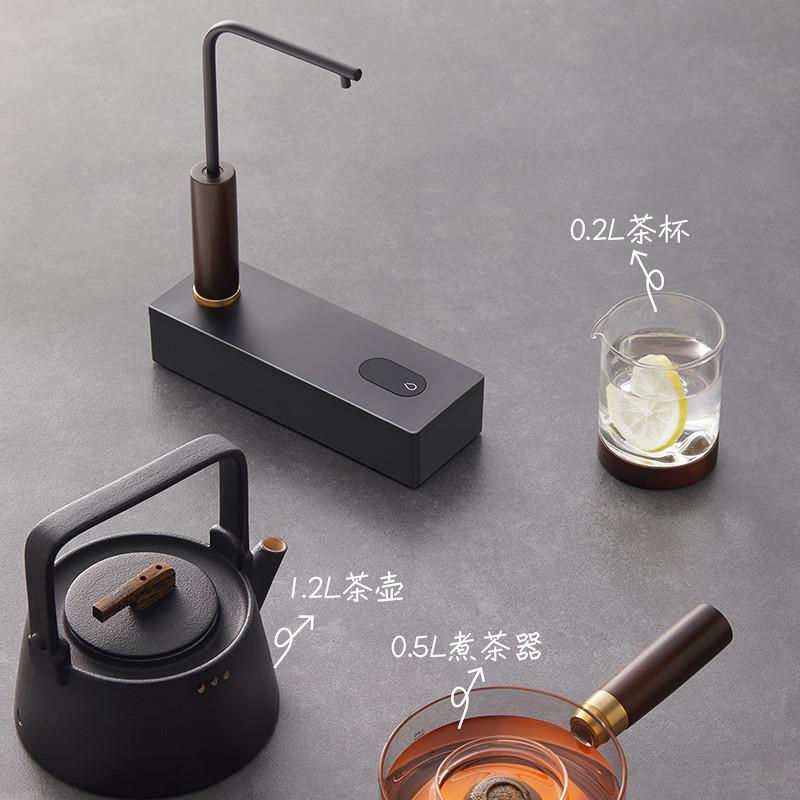 墨行上水器桌面家用桶装水电动抽水器饮水机自动吸水器小型智能