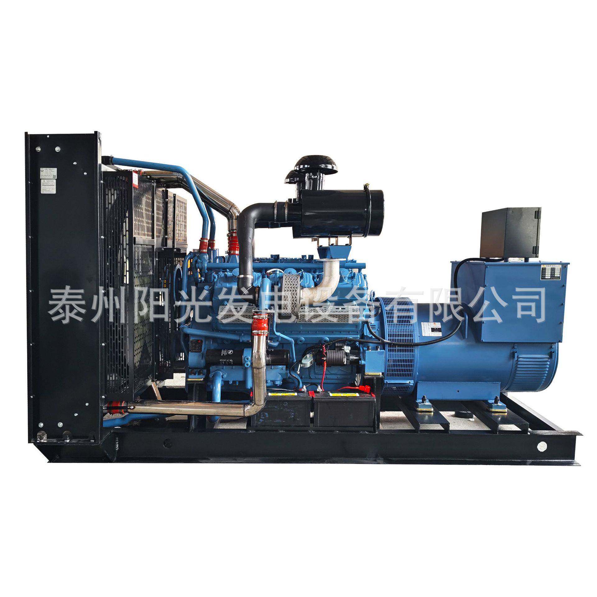 500KW上海系列发电机组QNV630配知名电机厂家直销备用电源