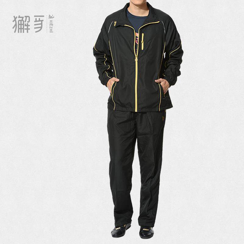 高档獬豸服饰 教练休闲运动服 秋夏场武术太极表演裁出春判男季女
