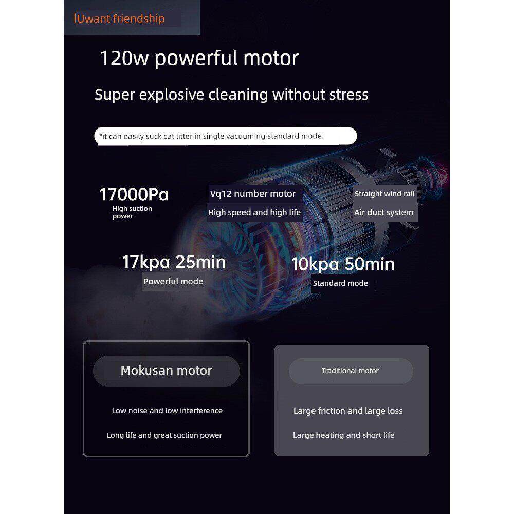 想要无线吸尘器家用小型手持式大吸力宠物猫吸毛拖地扫地和地板集