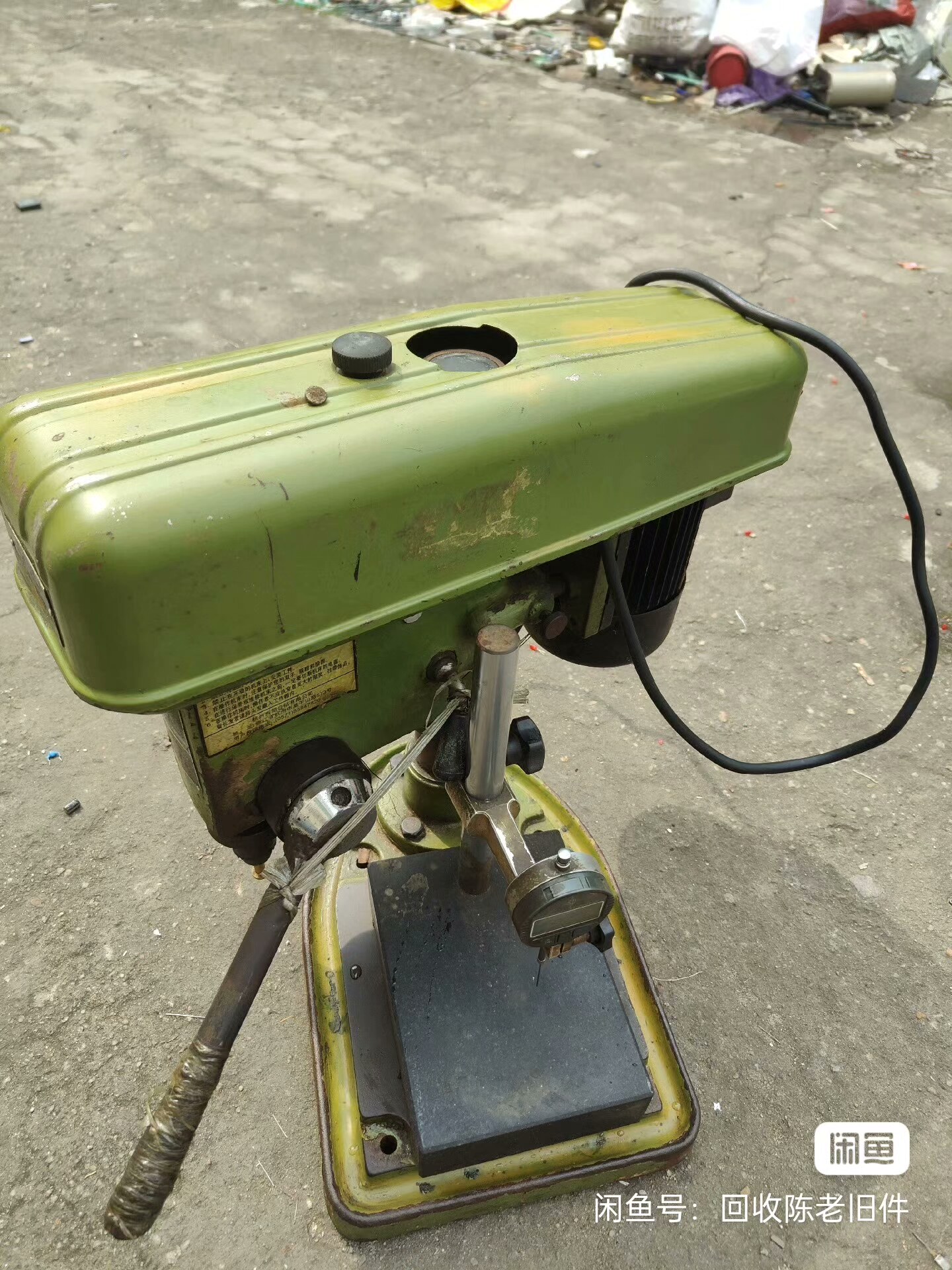 闲置西湖高速钻，型号Z406 C，380 V，使用一切正常，