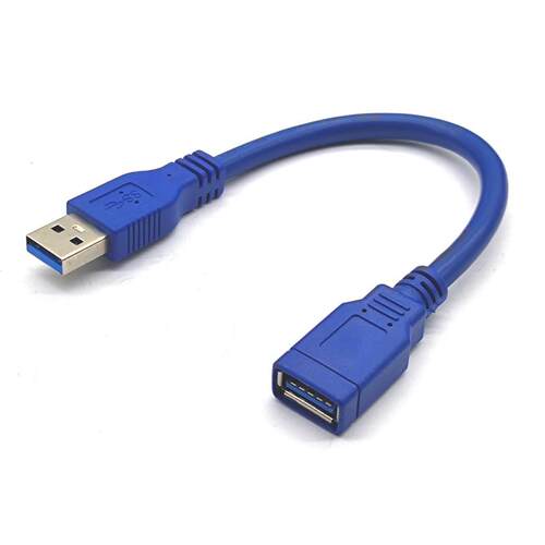USB3.0延长线/数据线/转接线 短线 包头 A公对A母短线AM TO AF