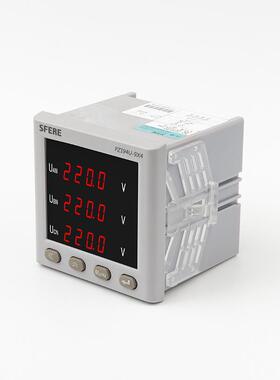 江苏斯菲尔电气sfere PZ194U-9X4智能数显三相交流电压表