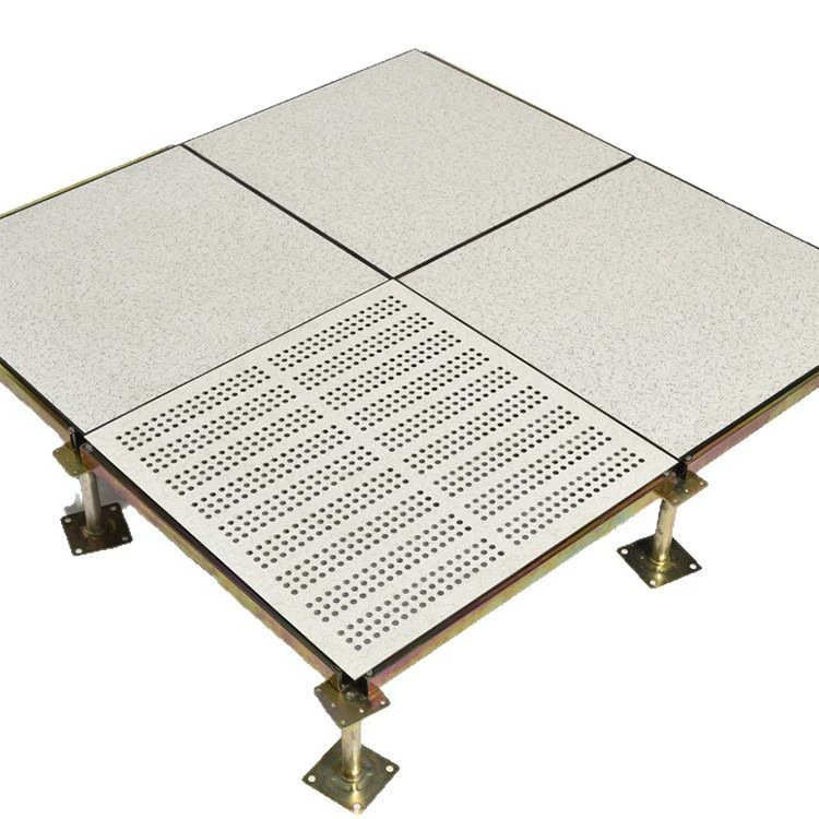 全钢防静电地板数据中心机房通风板多孔出风口绝缘洁净室通风地板