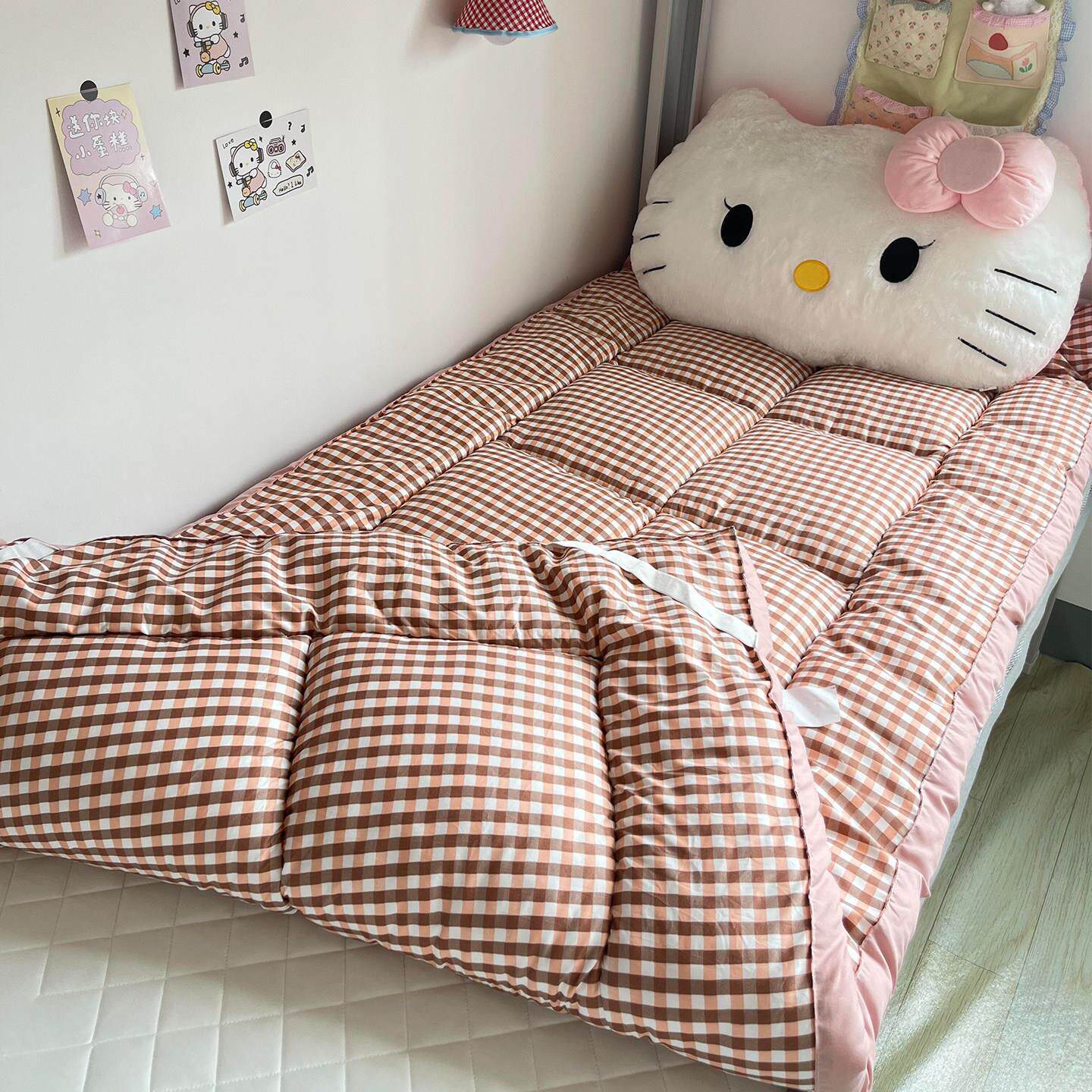 学校学生宿舍床垫90x190cm租房专用可折叠垫子被褥子不塌陷不变形