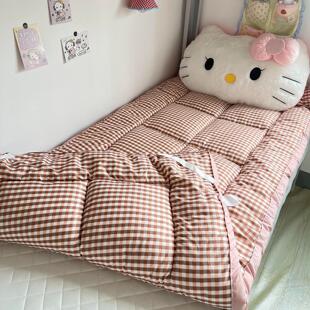 学校学生宿舍床垫90x190cm租房专用可折叠垫子被褥子不塌陷不变形