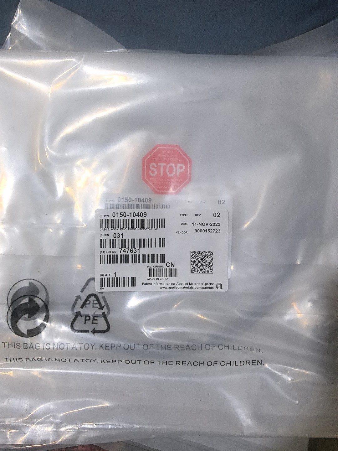 Applied Materials 0150-10409 C