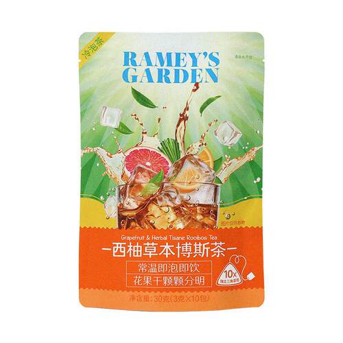 RG蕾米花園 3g*10茶包槐花荔枝西柚茶雪梨抹茶西柚獨立裝冷泡茶袋