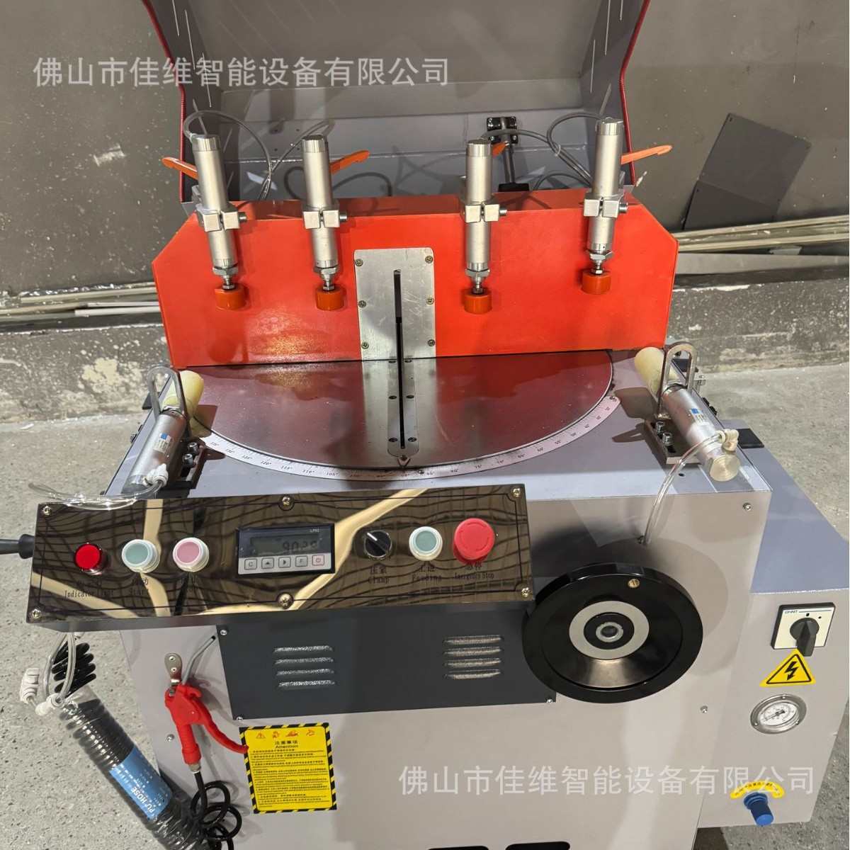 500数显数控切割机角度锯气动任意角度单头锯切割机铝合金切割机