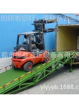8货吨液压移QCQY动式登车桥集箱车装卸平台10吨固定式升降手装动