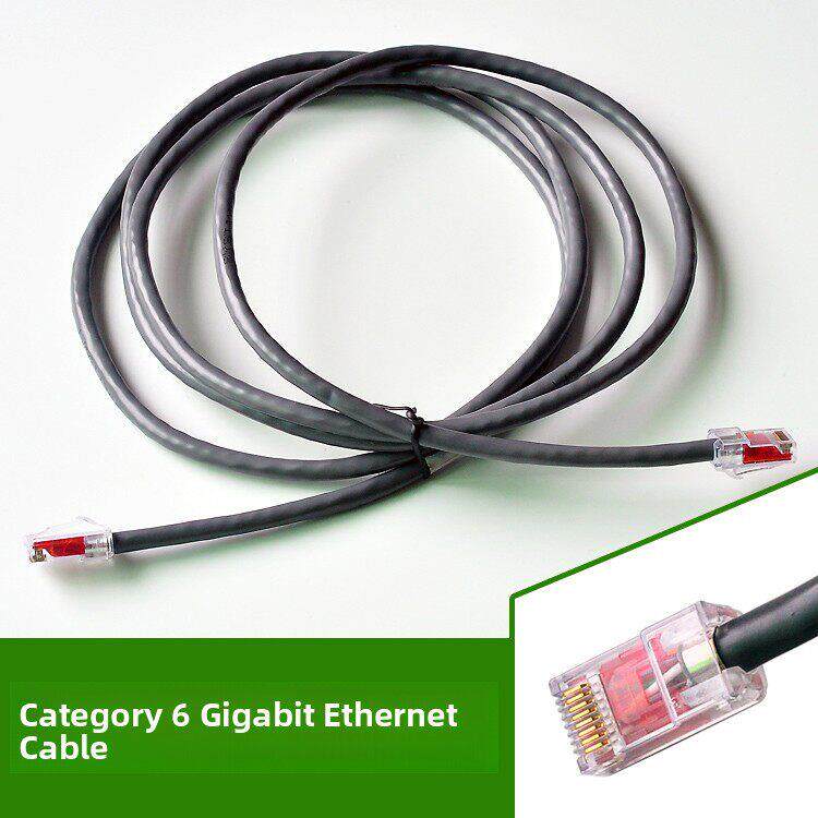 长度可选 高速六类千兆cat6网线 机制成品多股跳线 纯铜电脑线