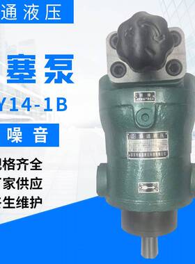 启东CY柱塞泵SCY14-1B高压柱塞泵厂家直供轴向柱塞泵高压油泵