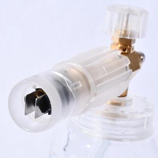 全新款 全透明pa泡沫壶全铜芯高压洗车泡沫喷壶1000ML