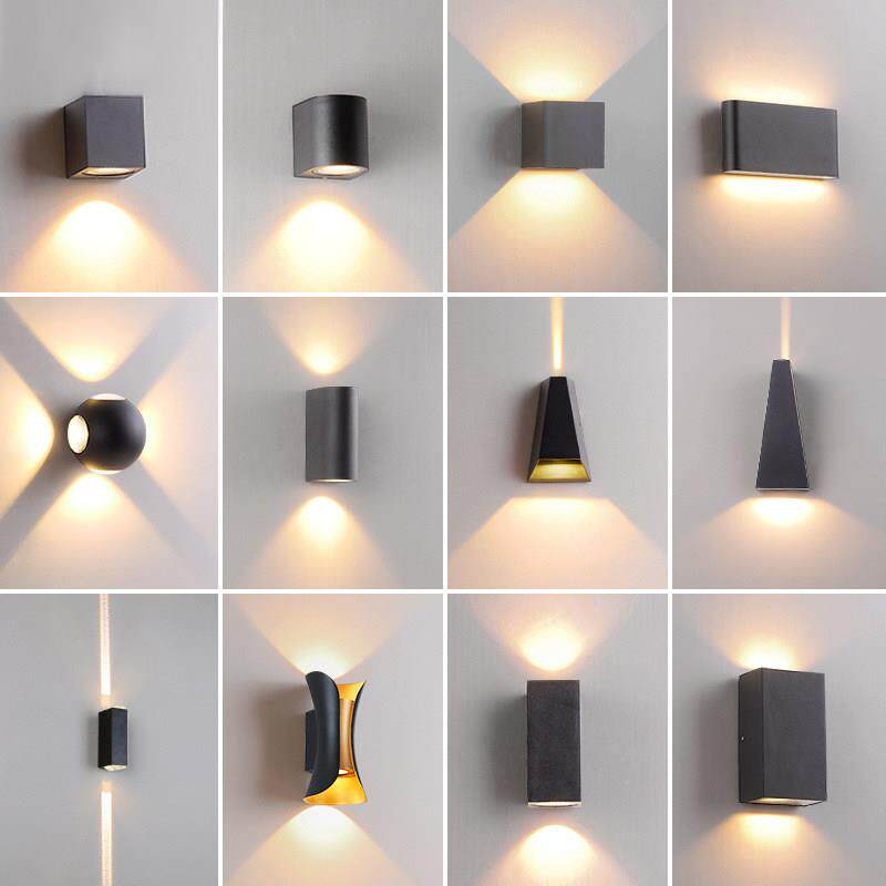 工程户外壁灯防水露天花园围墙室外庭院灯创意造型酒店床头灯