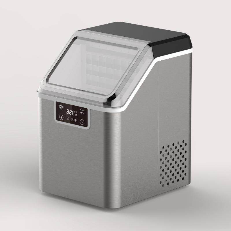 优曼制冰机商用奶茶店酒吧方冰25kg冰块制作机圆冰制冰冰球