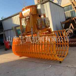 三昌销售轻型棉花抓 6+6机械抓手挖掘机改装棉絮夹子 旋转抓手