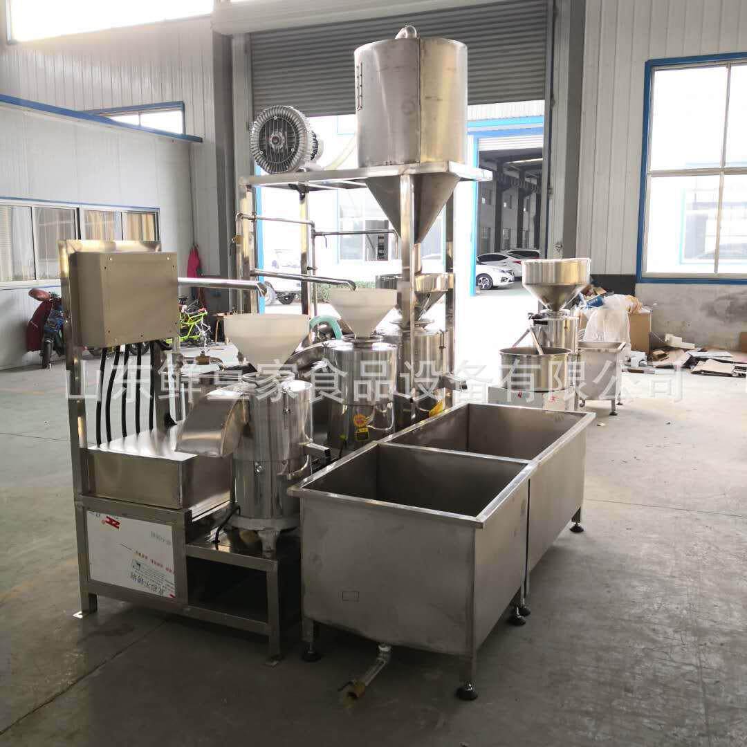 豆腐机全自动一体商用型大型磨豆浆智能家用渣分离多功能创业机器