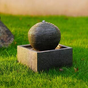 现代无障碍豪华循环喷泉装饰，古色古香流水，户外庭院装饰，吉祥