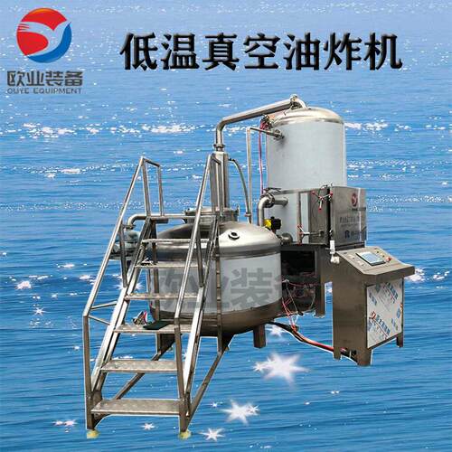 香酥小黄真空油炸机果蔬脆片加工设备脱 53VF低温鱼油机 器