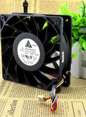 台达 12CM 12v 2.4A 超频暴力风扇 主板PWM智能控速 FFC1212DE