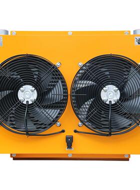 广东生产风冷却器HDC-300L铝合金油冷却器液压工程热交换器散热器
