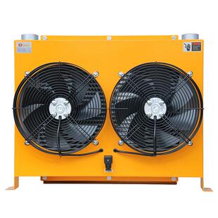 300L铝合金油冷却器液压工程热交换器散热器 广东生产风冷却器HDC