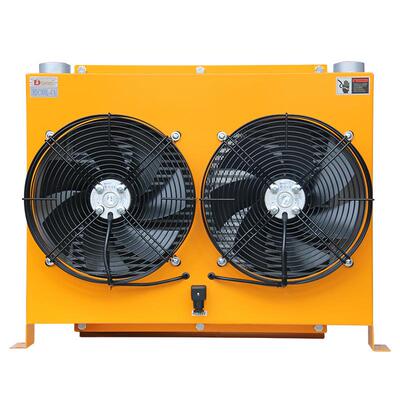 广东生产风冷却器HDC-300L铝合金油冷却器液压工程热交换器散热器