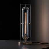 台灯 饰客厅书房卧室床头柜酒店展厅软装 简约水晶方块个性 居家装