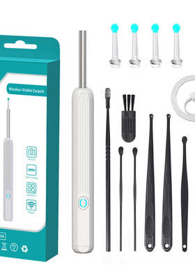 Wireless Visual Ear Wax Removal Safe Endoscope Earpick with