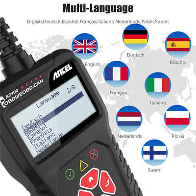 Ancel AS100 Obd2 Car Diagnostic Tool 汽车发动机故障检测仪