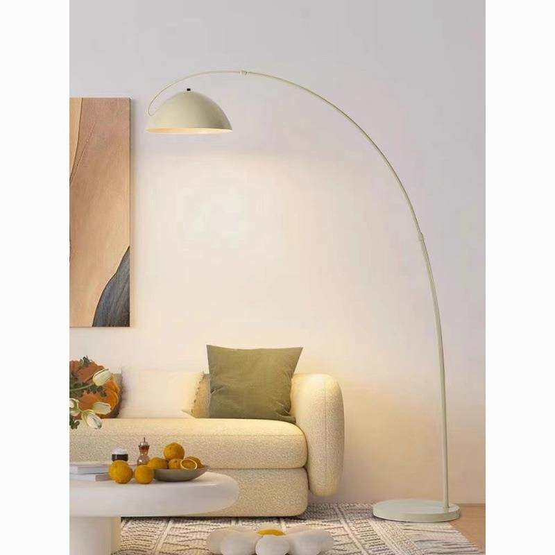 钓鱼灯落地灯客厅沙发旁高级感装饰奶油氛围灯创意卧室立式落地