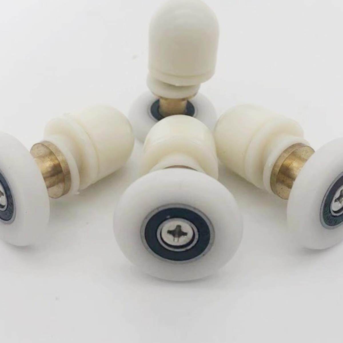 淋浴房滑轮老式圆弧浴室玻璃门移门滚轮上单轮偏心轮弧形浴房配件