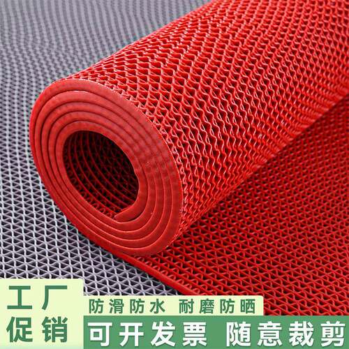 加厚镂空防滑垫塑料防水脚垫泳池厕所化妆室厨房浴室防滑地垫满铺