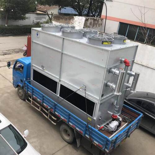 冷却塔方形不锈钢冷水塔玻璃钢静音降温工业湿式逆流闭式冷却水塔