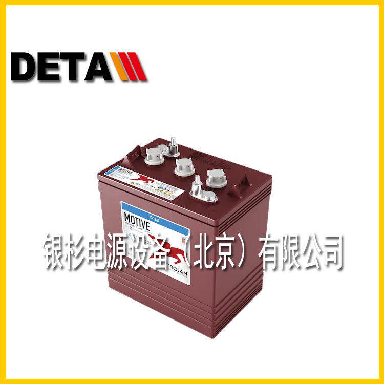 邱健Trojan蓄电池L16H-AC 6V43H牵引深循环电动高空作业车
