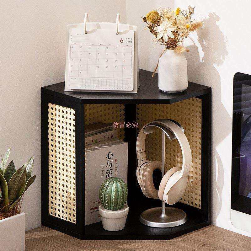 书架转角置物架家用学生桌上新款多层书柜儿童收纳架子办公室台面