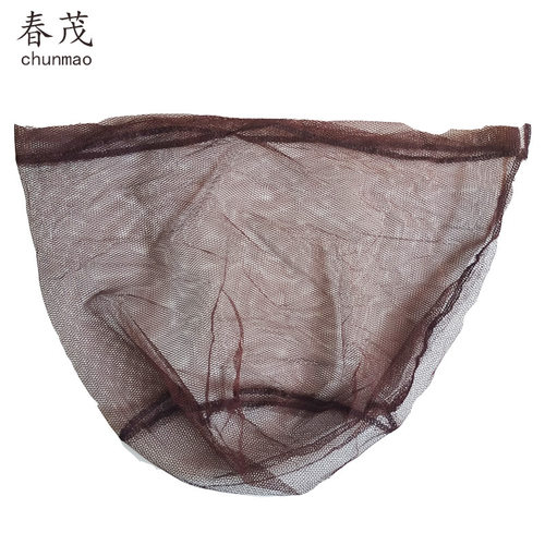 大物捞鱼抄网网兜网布小眼平底加深长单网袋小号可折叠细抄网头